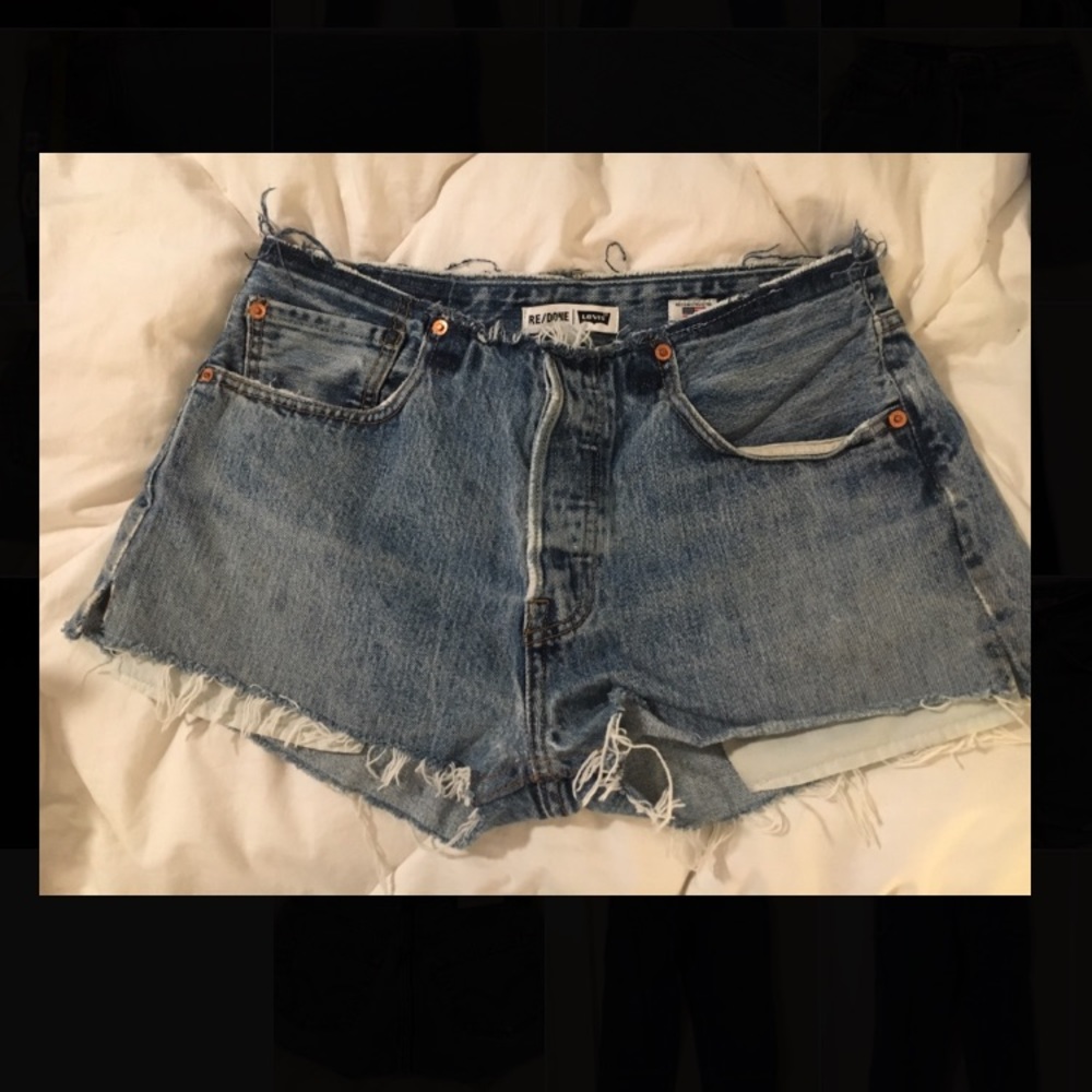 Red/Done shorts